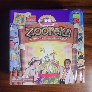 Cranium - Zooreka -The Race to Build Your Ultimate Zoo Tin Edition Complete